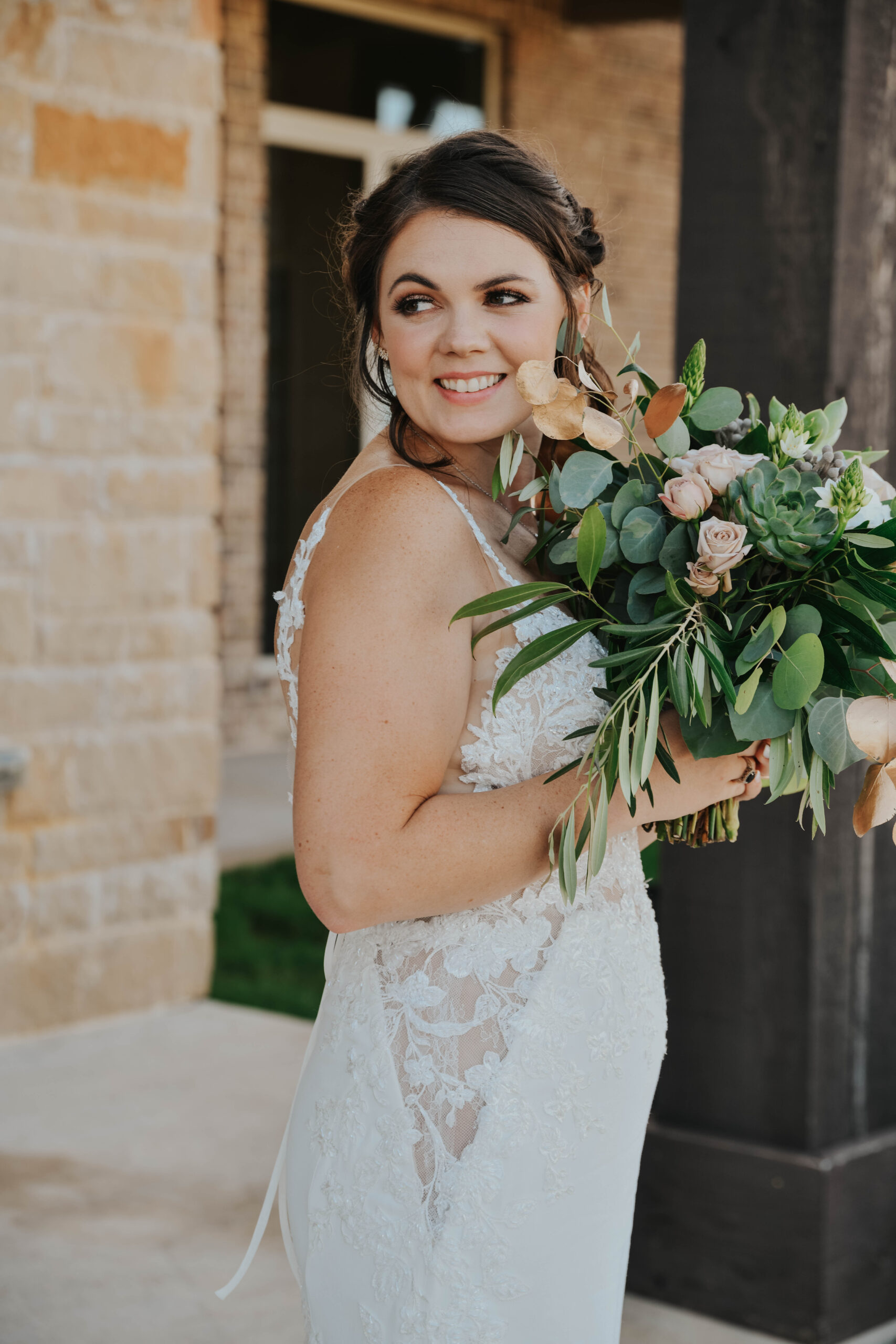 sage green bouquet